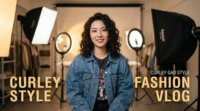 福利姬时尚穿搭vlog视频