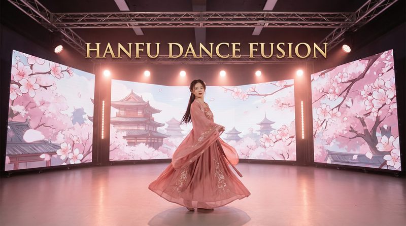 福利姬汉服舞蹈视频